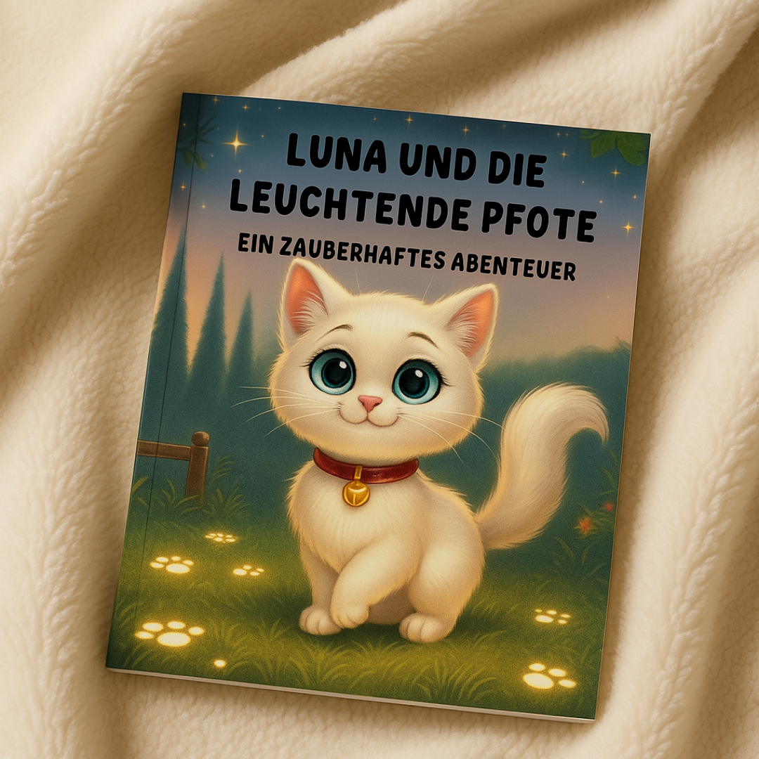 Eine Gute Nacht Geschichte über eine neugierige Katze 